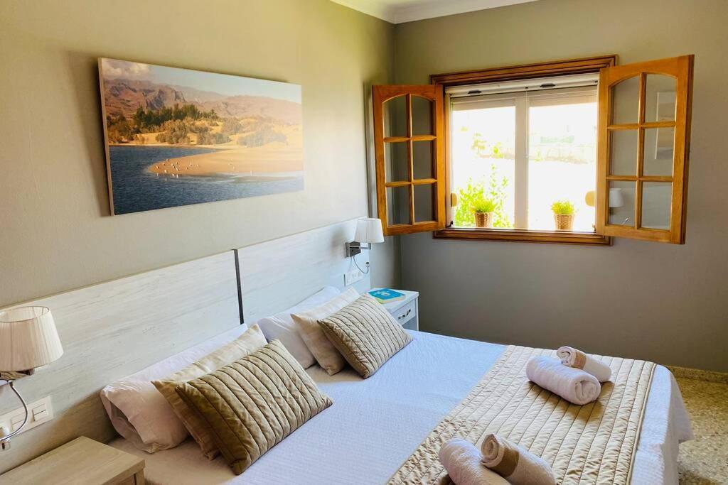 2 Apartments With Private Pool At Villa Diaz Aleman 萨洛夫雷 外观 照片